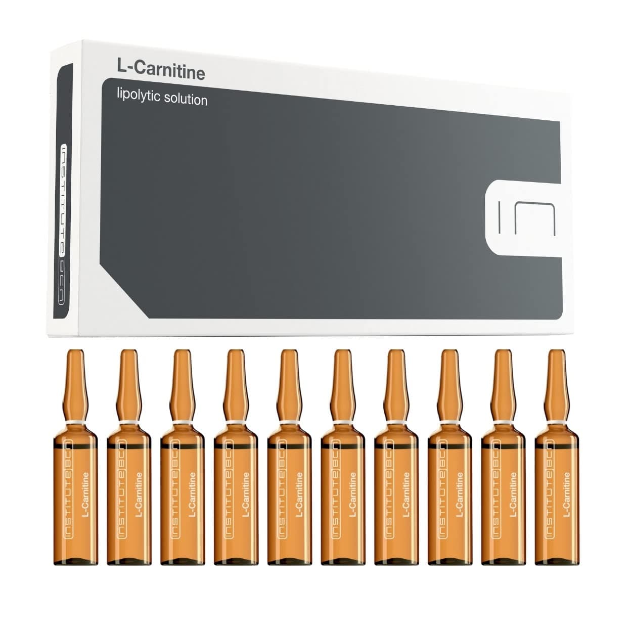L-Carnitine Body Serum Ampoule - Contouring Cosmetic Serum - 10 x 5ml Ampoules Made in Spain