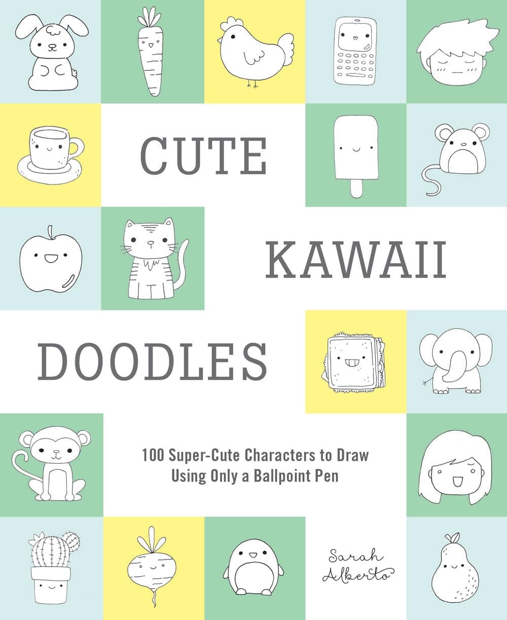 Cute Kawaii Doodles (Guided Sketchbook): 100 Super-Cute Characters to Draw Using Only a Ballpoint Pen Novelty Book – September 4, 2018