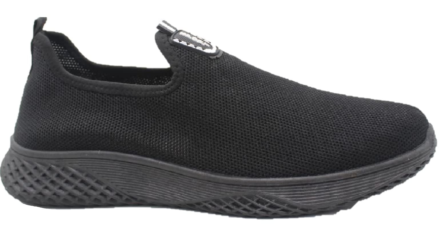 Mens Sports Running Pumps Slip ON Lightweight Walk Casual Trainers Shoes Size UK