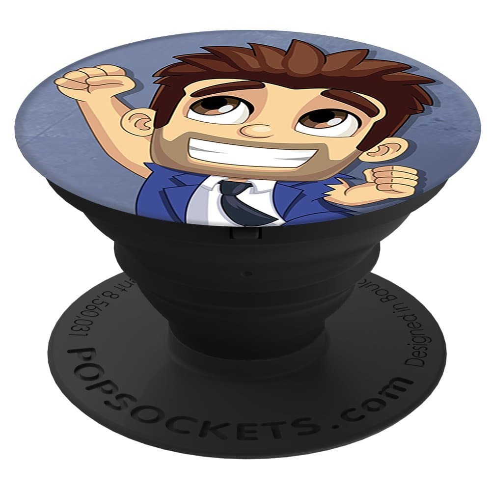 Halfbrick Jetpack Joyride PopSockets Stand for Smartphones & Tablets - Black [Amazon Exclusive]