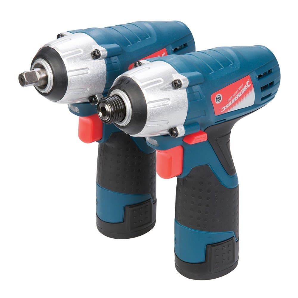 Silverstorm 262266 Impact Wrench and Driver Twin Pack, 10.8 V