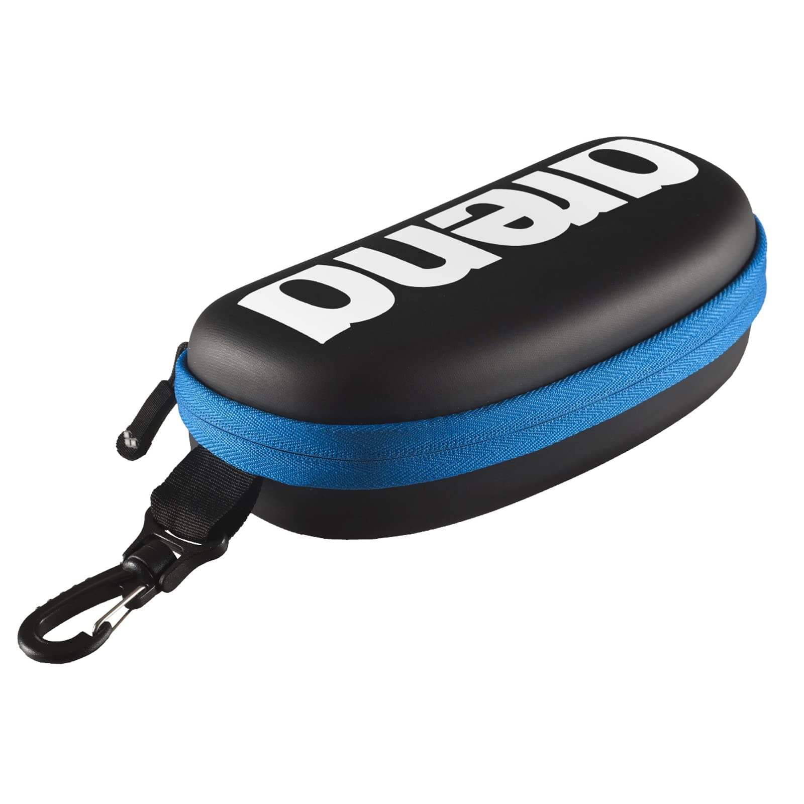 Arena Case for Swimming Goggles – Black/ White/Royal Blue