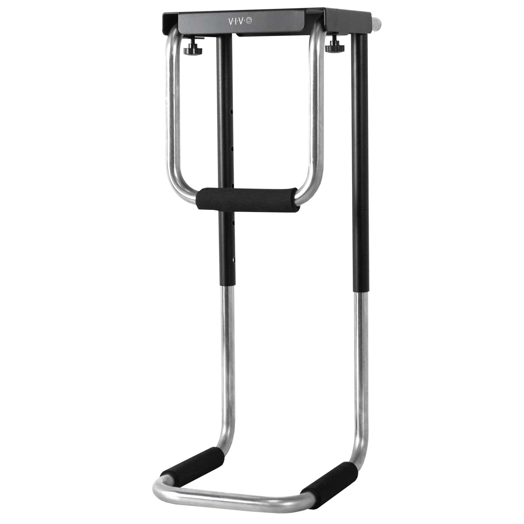 VIVO Heavy Duty Adjustable Under-Desk PC Mount Computer Case Holder Supports up to 66 lbs (MOUNT-PC04A)