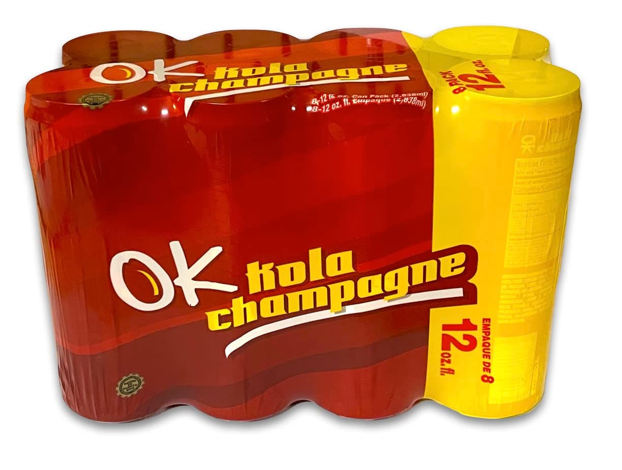 Ok Kola Champagne - Puerto Rico Soda (8 Pack)