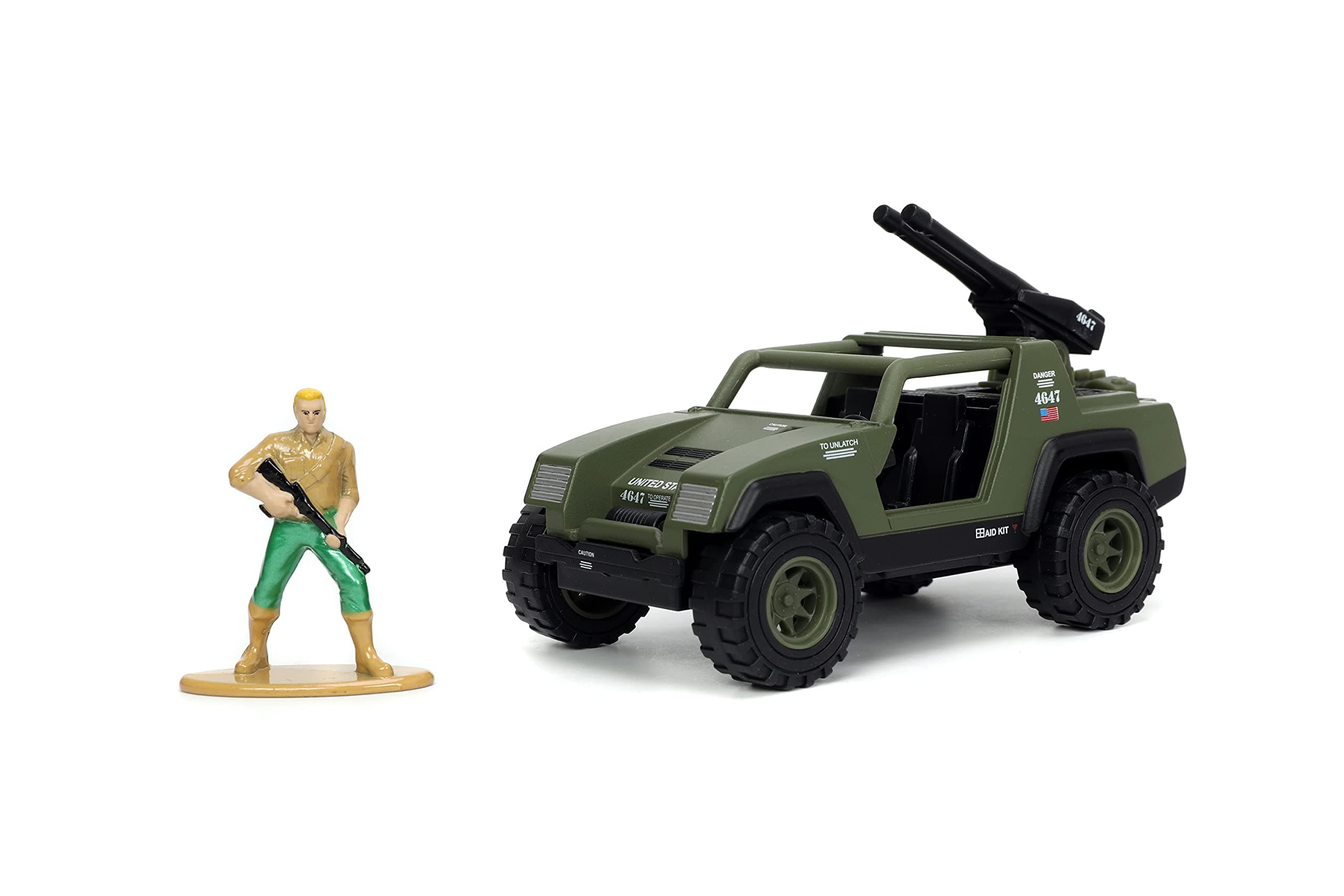 G.I. Joe HW Rides VAMP 1:32 Scale Vehicle with Duke Nano Fig
