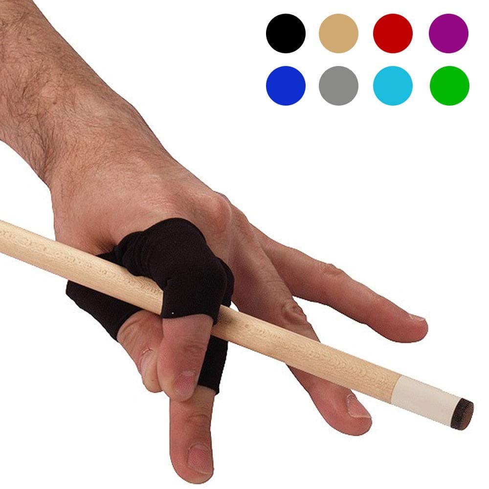 V2 Fingerwrap Billiards Glove Version 2 (Black)