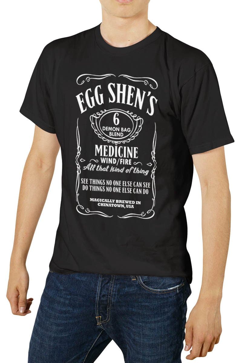 Big Trouble in Little China, Egg Shen Medicine T-Shirt (4XL, Black)