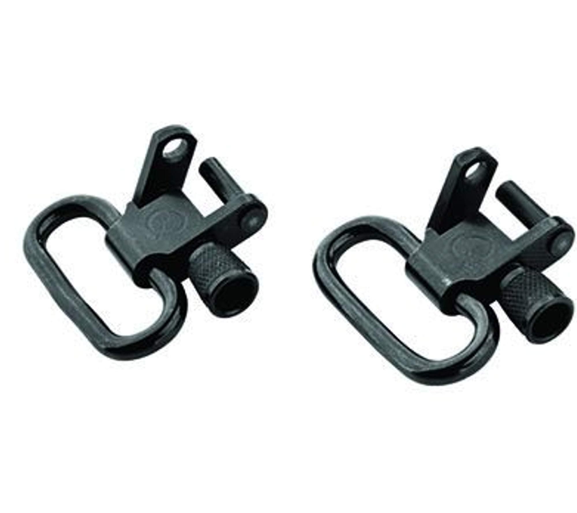 Quake Hush Stalker Ii Swivels 1in Black Pair