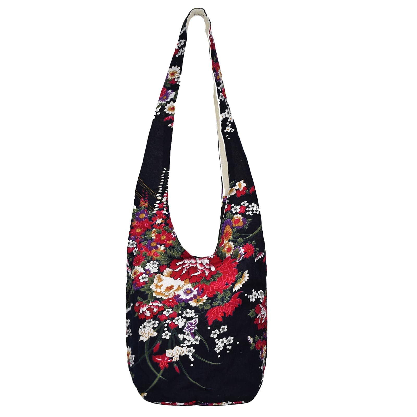 WITERYWITERY Women's Sling Crossbody Bags Large Shoulder Shopping Hobo Bag Handbag Top Zip Bags Handmade Messenger Bag Wallet