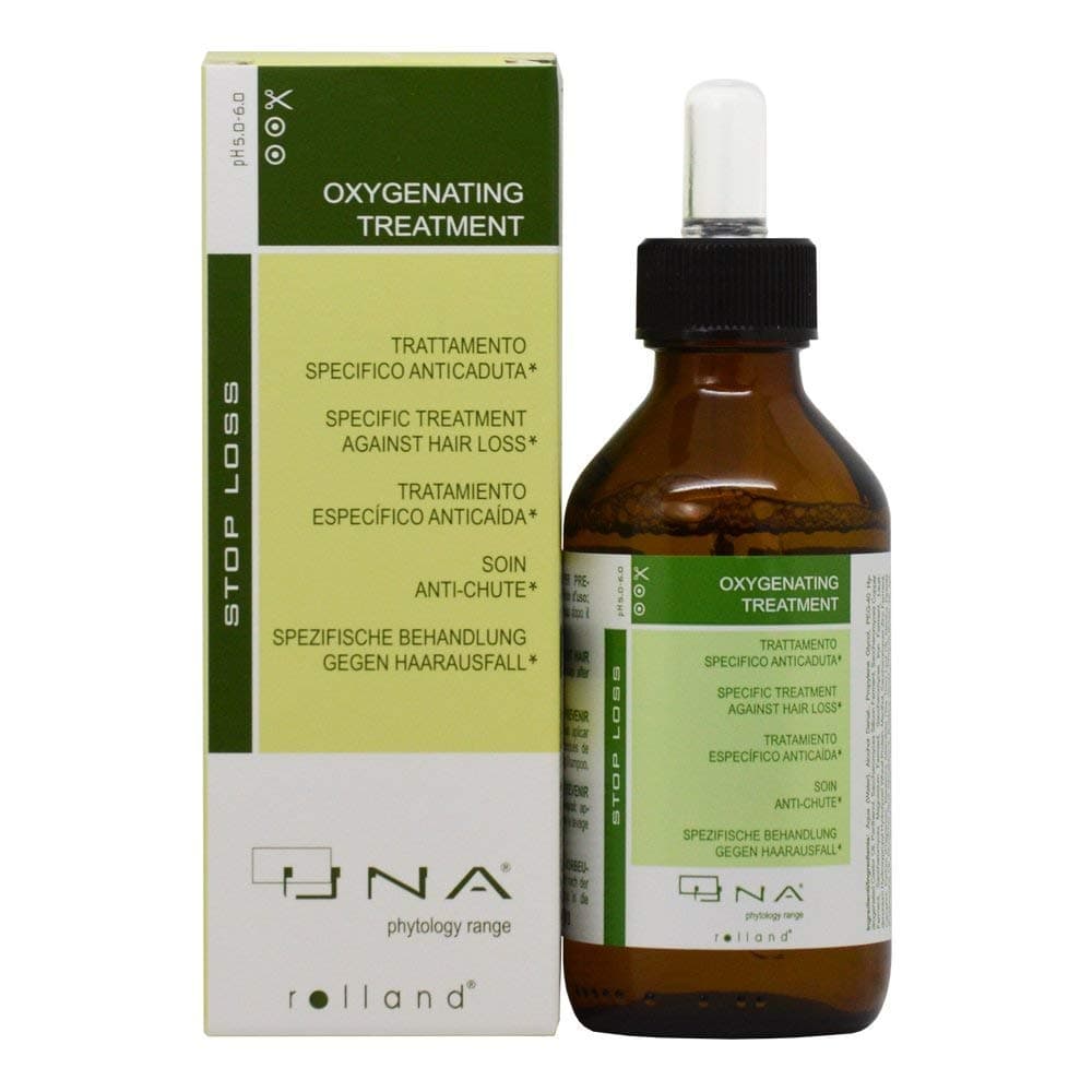UNA Oxygenating Drop - Hair Growth & Hair Strengthening Drop Enriched with Procapil, Oligoelements, Vitamins, and Natural Ingredients - 12 Count