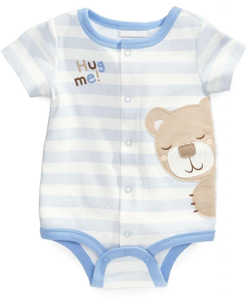 Baby Box Newborn Baby Boy Short Sleeve Romper Jumpsuit One Piece