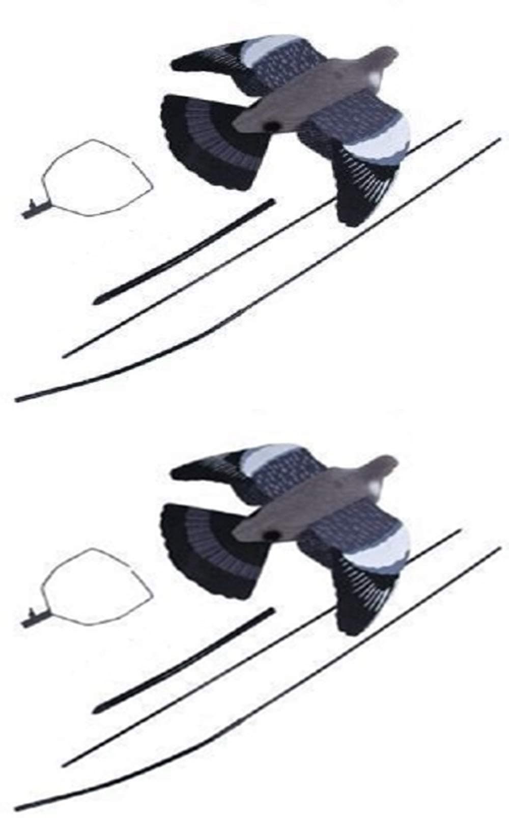 2 X Ultimate Flying Pigeon Decoy + Bouncer Pigeon Shooting Decoying Terminator