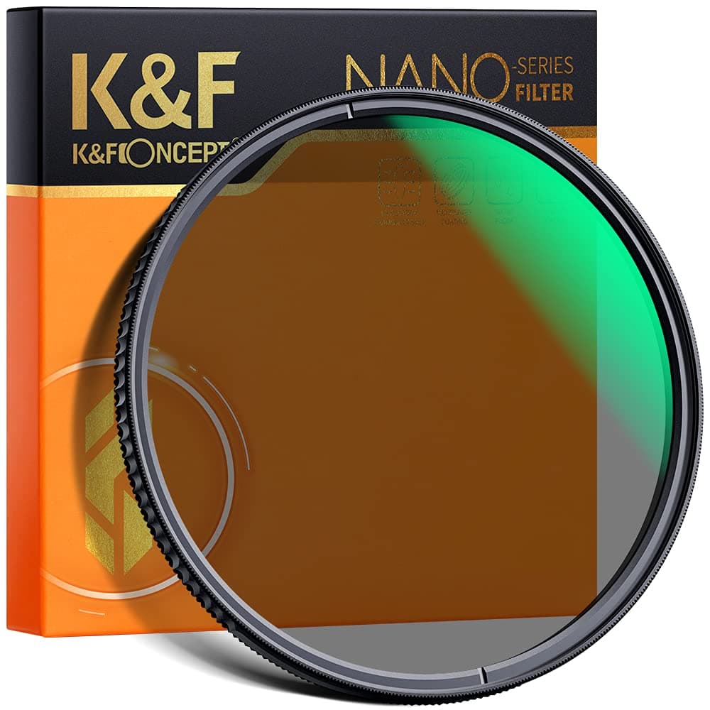 K&F Concept 72mm Circular Polarizers Filter 28 Layer Super Slim HD Multi-Coated Circular Polarizing Filter (CPL) Lens Filter