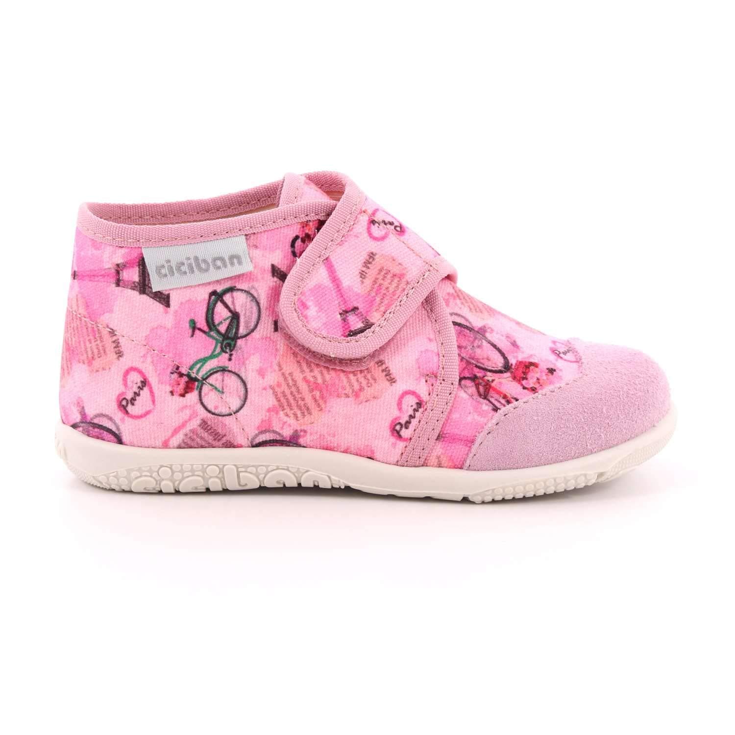 CicibanGirls' Slippers Pink Size: 2.5 Child UK