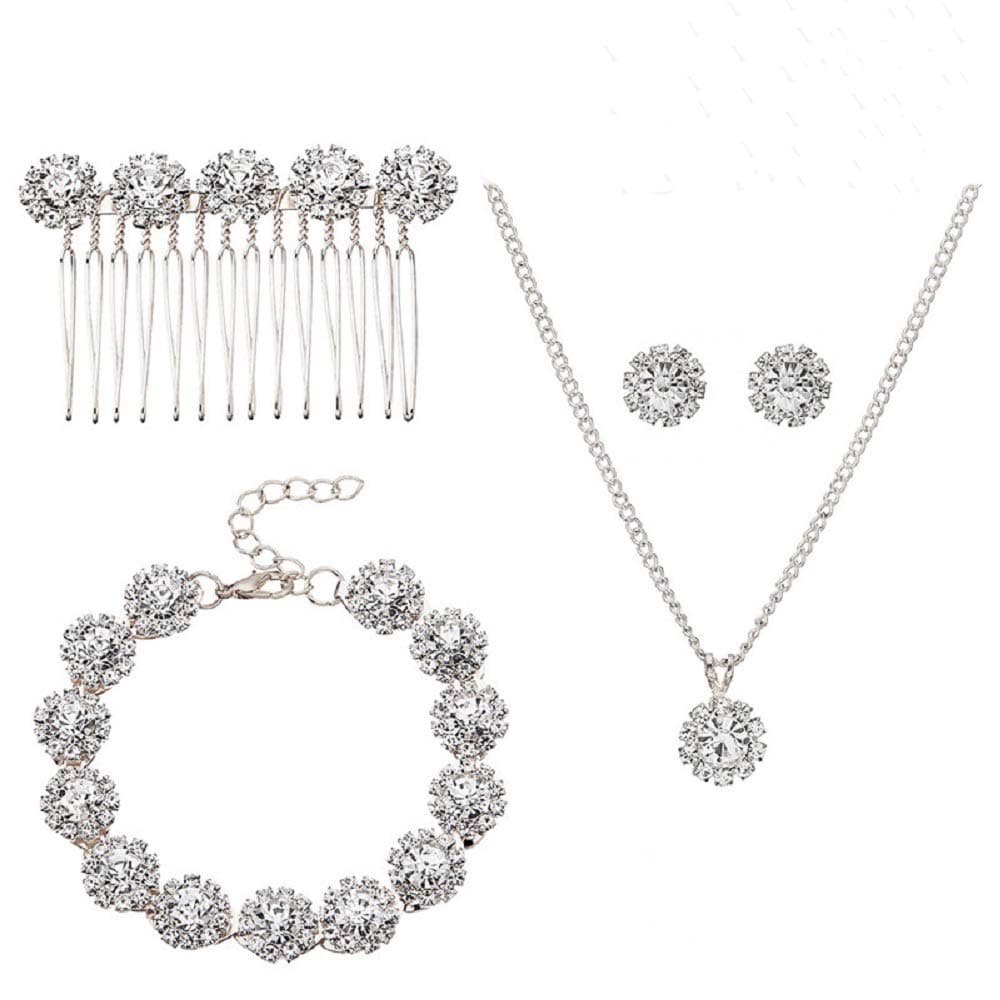 Crystal Jewelry Set of 5