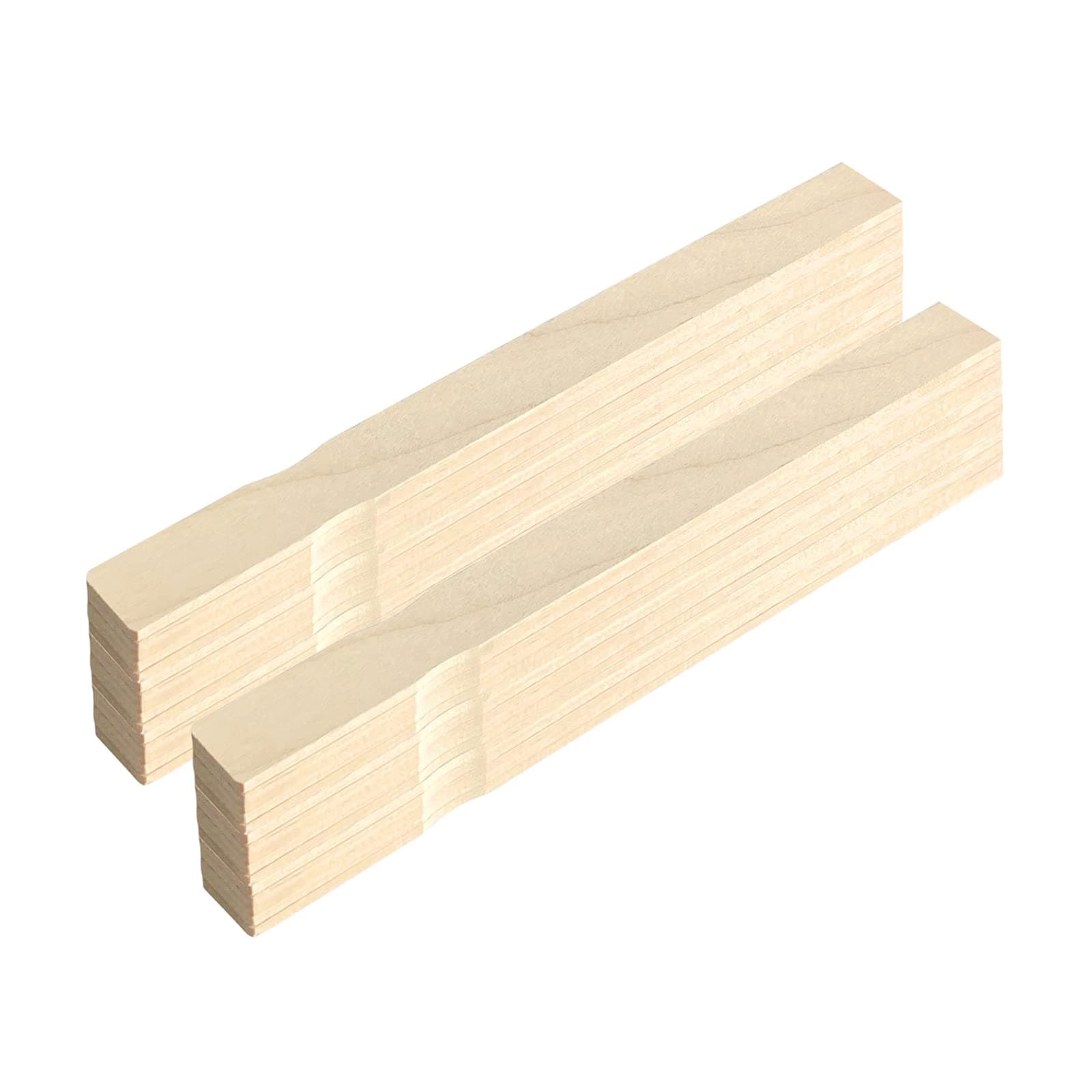 100 Pack Wooden Stir Sticks, 12 Inch Mixing Sticks - Garden and Library Markers, Paint Stirrers