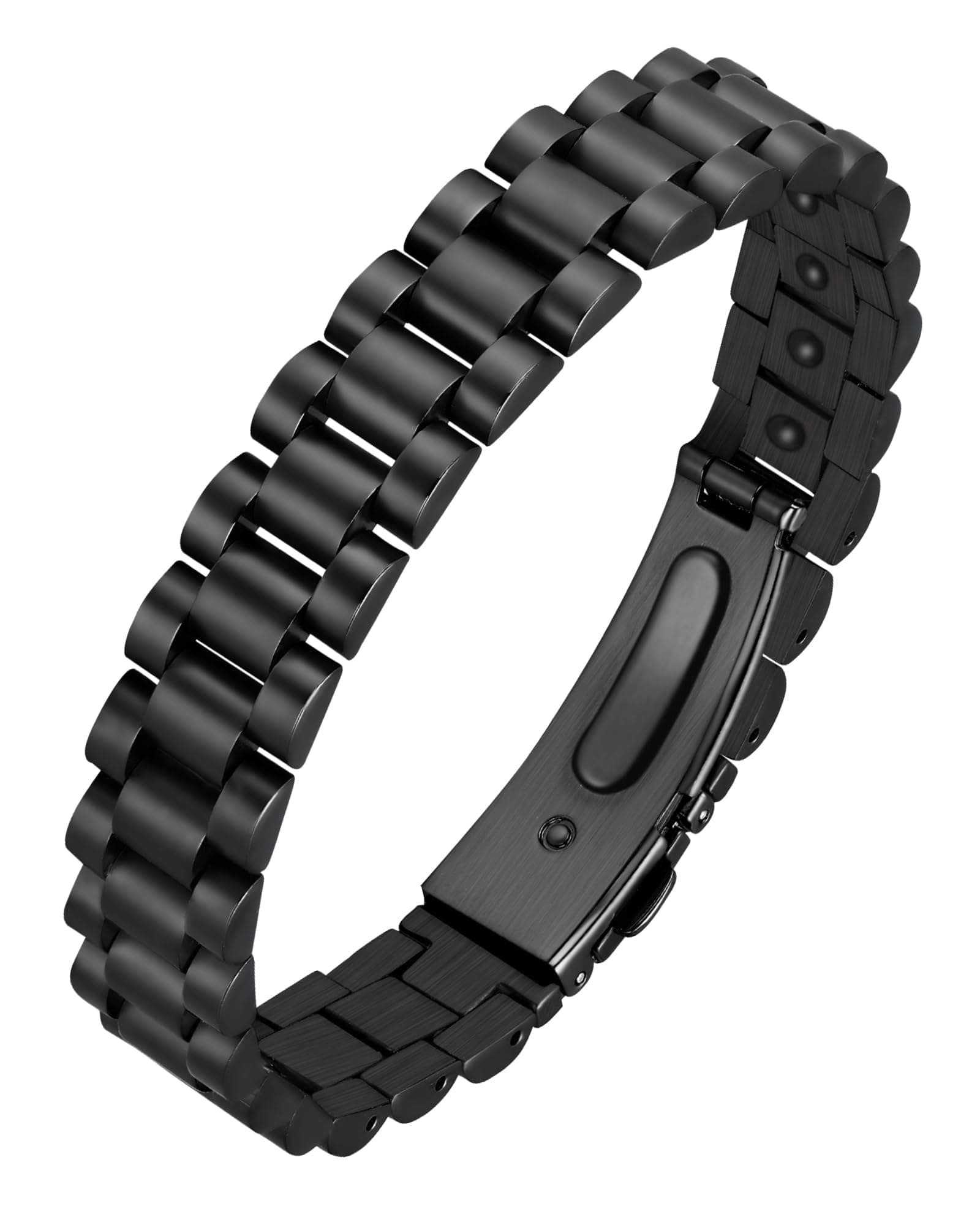 Magnetic Bracelets for Men - Men's Hematite Bracelet with Remove Tool & Jewellry Gift Box,Magnetic Field Therapy