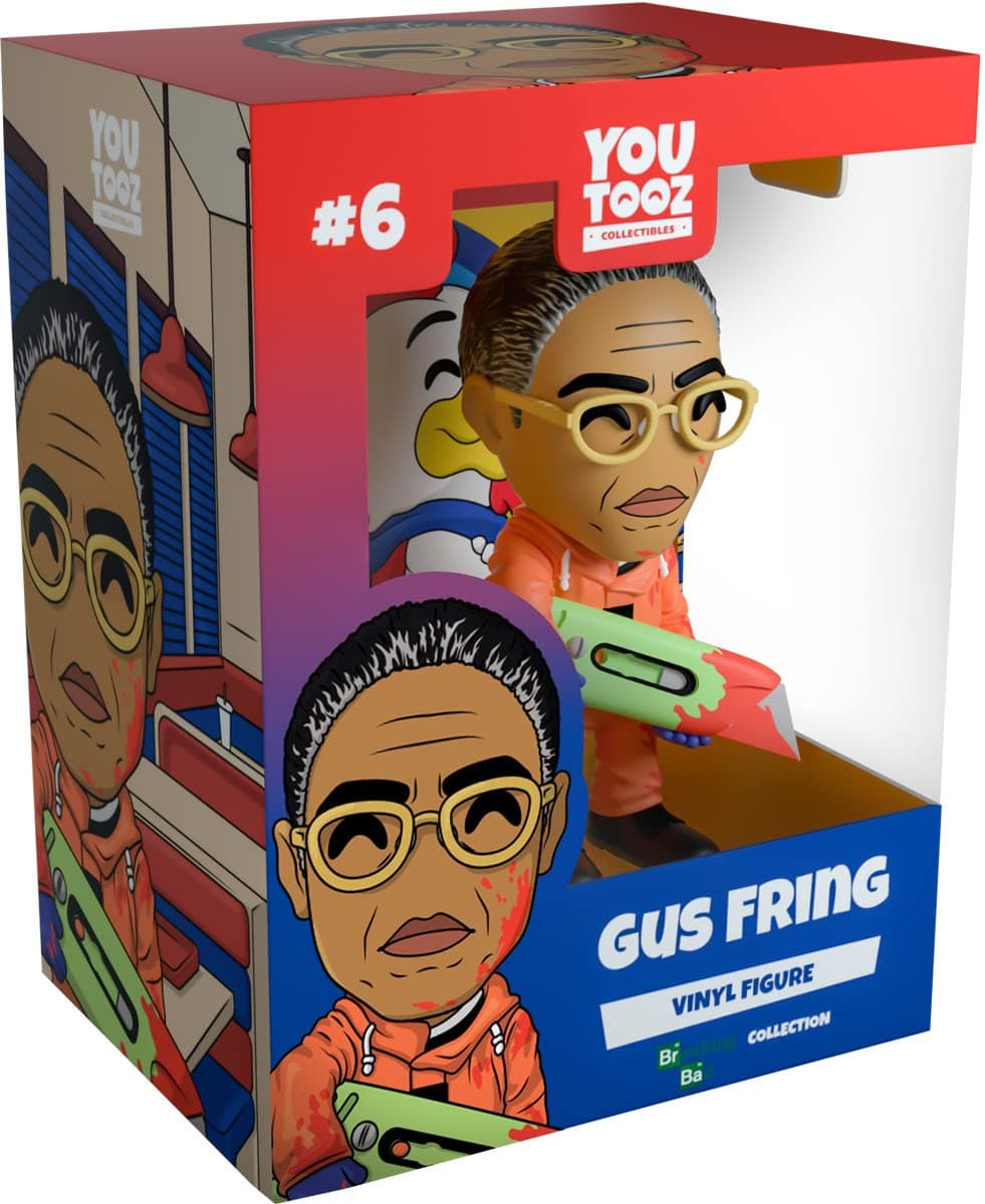 Youtooz Breaking Bad Gus Fring 4.6 Gusavo Fring from Breaking Bad/Los Pollos Hermanos Boss by Youtooz Breaking Bad Collection