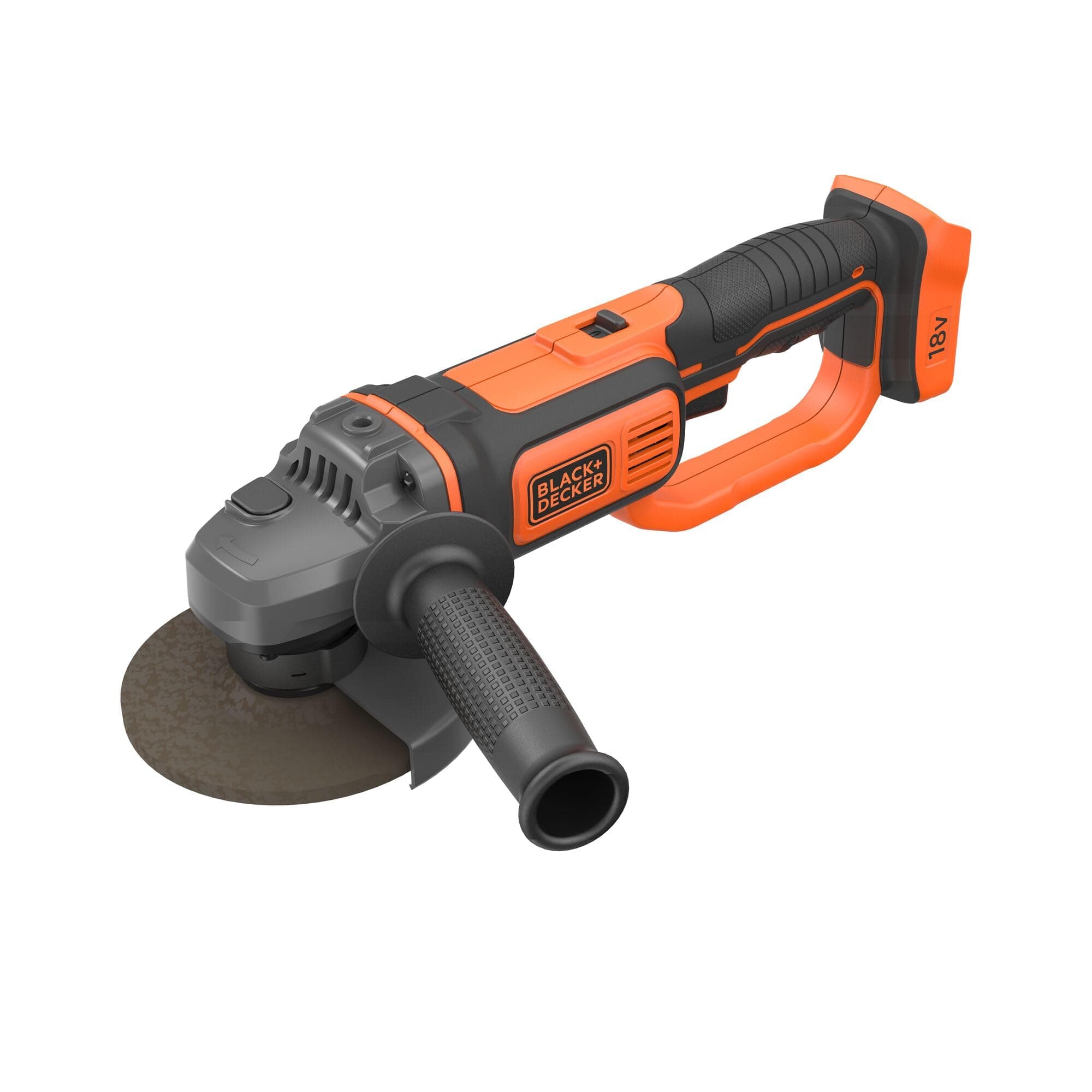 BLACK+DECKER BCG720 Cordless Angle Grinder 125mm 18V Body Only