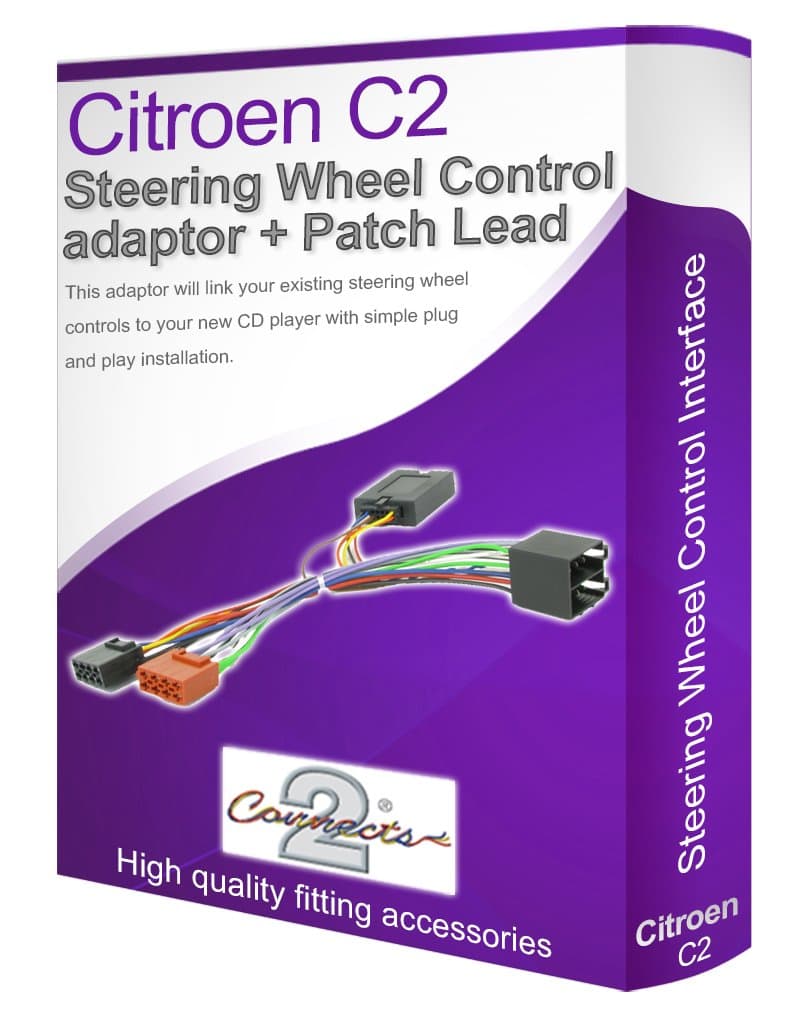 C2 car stereo adapter, Connect your Steering Wheel stalk controls