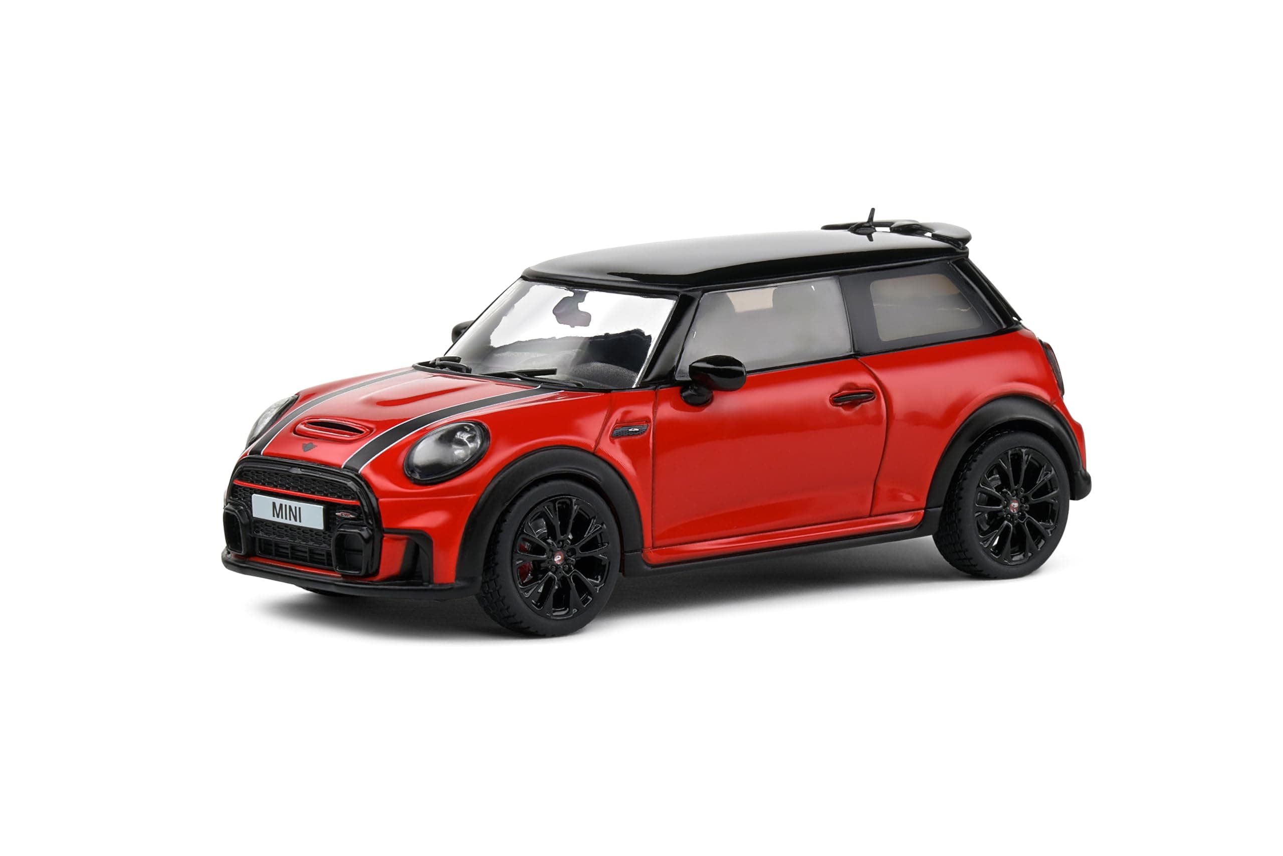 1:43 Mini Cooper John Works 2023 Red