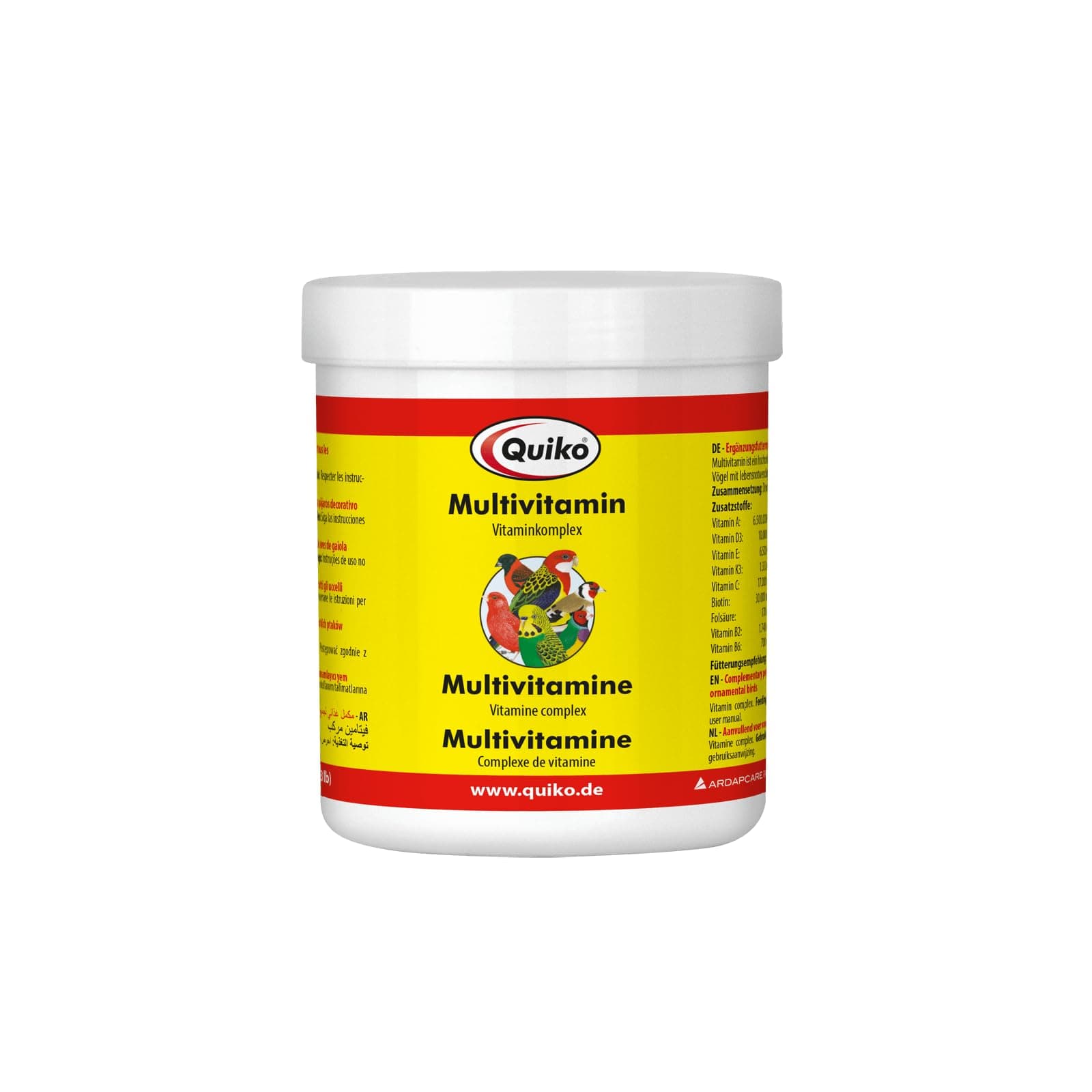 Multivitamin 375g - Vitamin complex to supply all ornamental bird species with important vitamins - in powder form