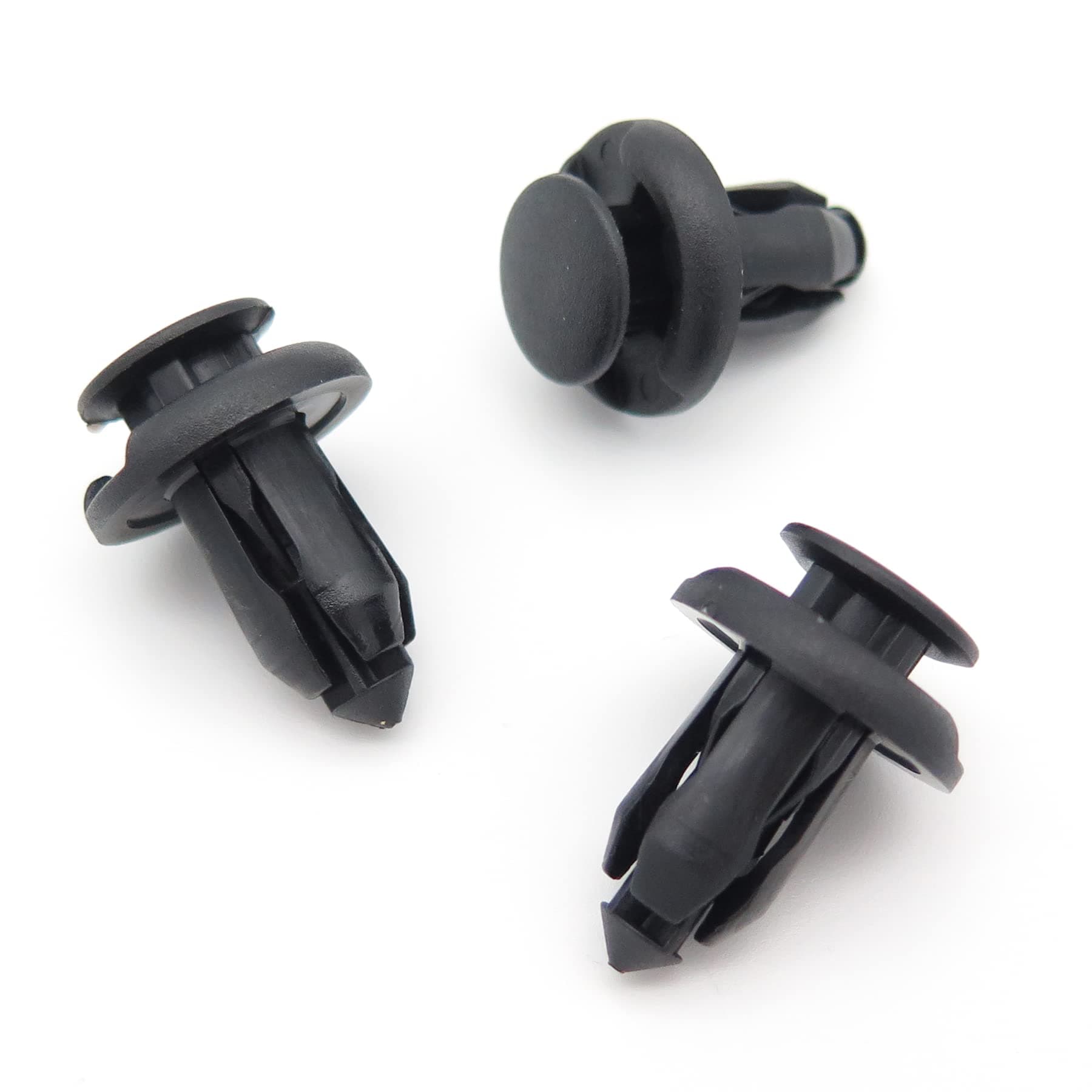 VVO Fasteners- 10mm Bumper Trim Clips- Push Fit Plastic Rivet (Pack of 20)