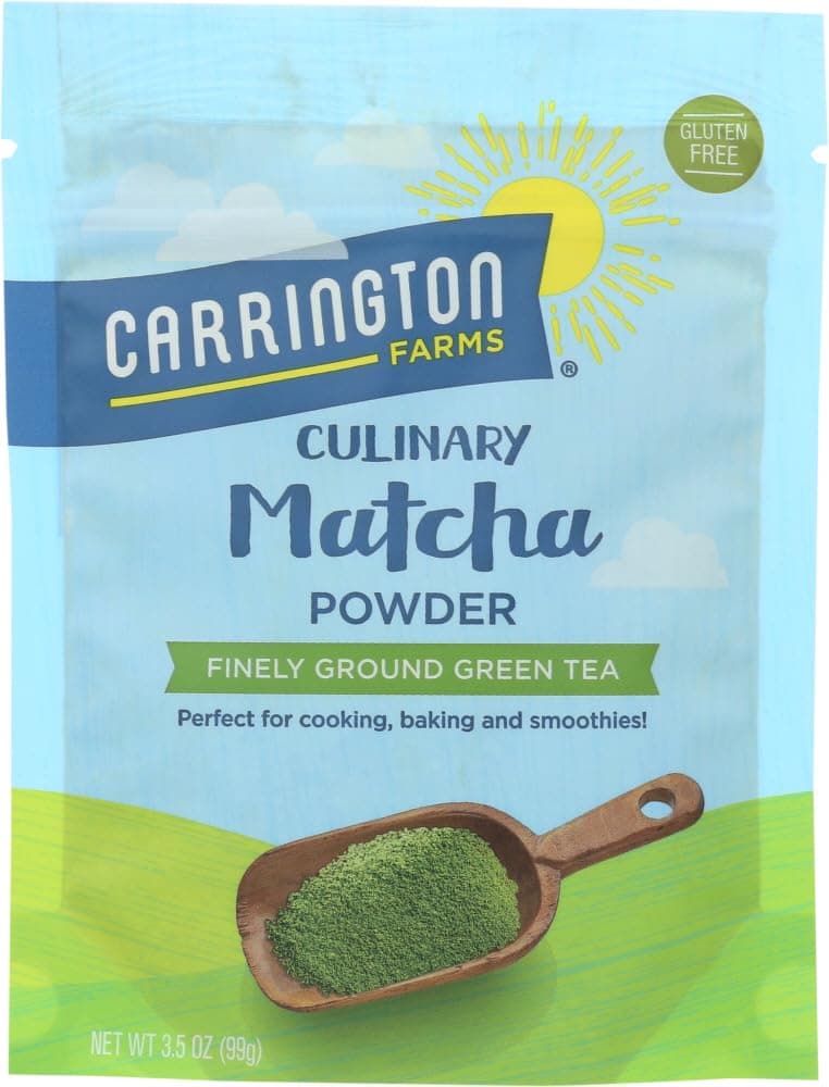 Carrington Farms Matcha Tea Powder 3.5 oz (Pack of 2)