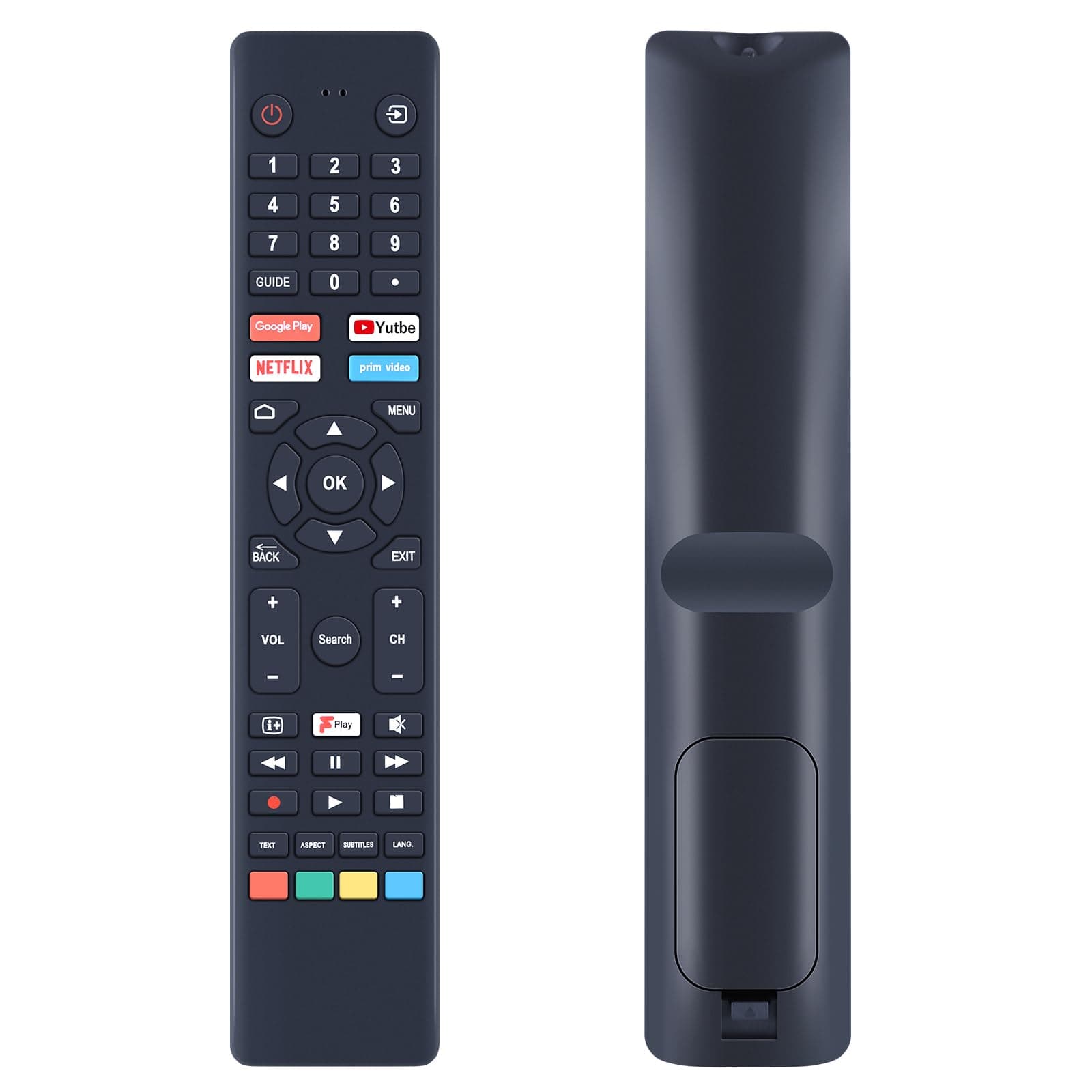 RM-C3250 RMC3250 Replacement Remote Control Sutible for JVC Smart TV LT-32CA690 LT-32CA790 LT-40CA790 LT-43CA790 LT-43CA890 LT-50CA890 LT-55CA890 LT-65CA890(No voice function)
