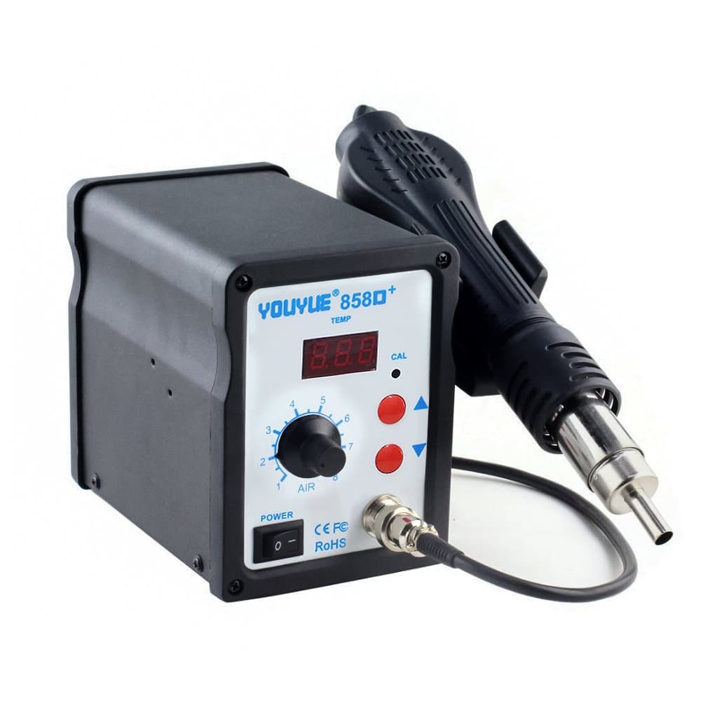 858D Hot Air Gun Rework Station SMD Solder Soldering Digital 110V 700W