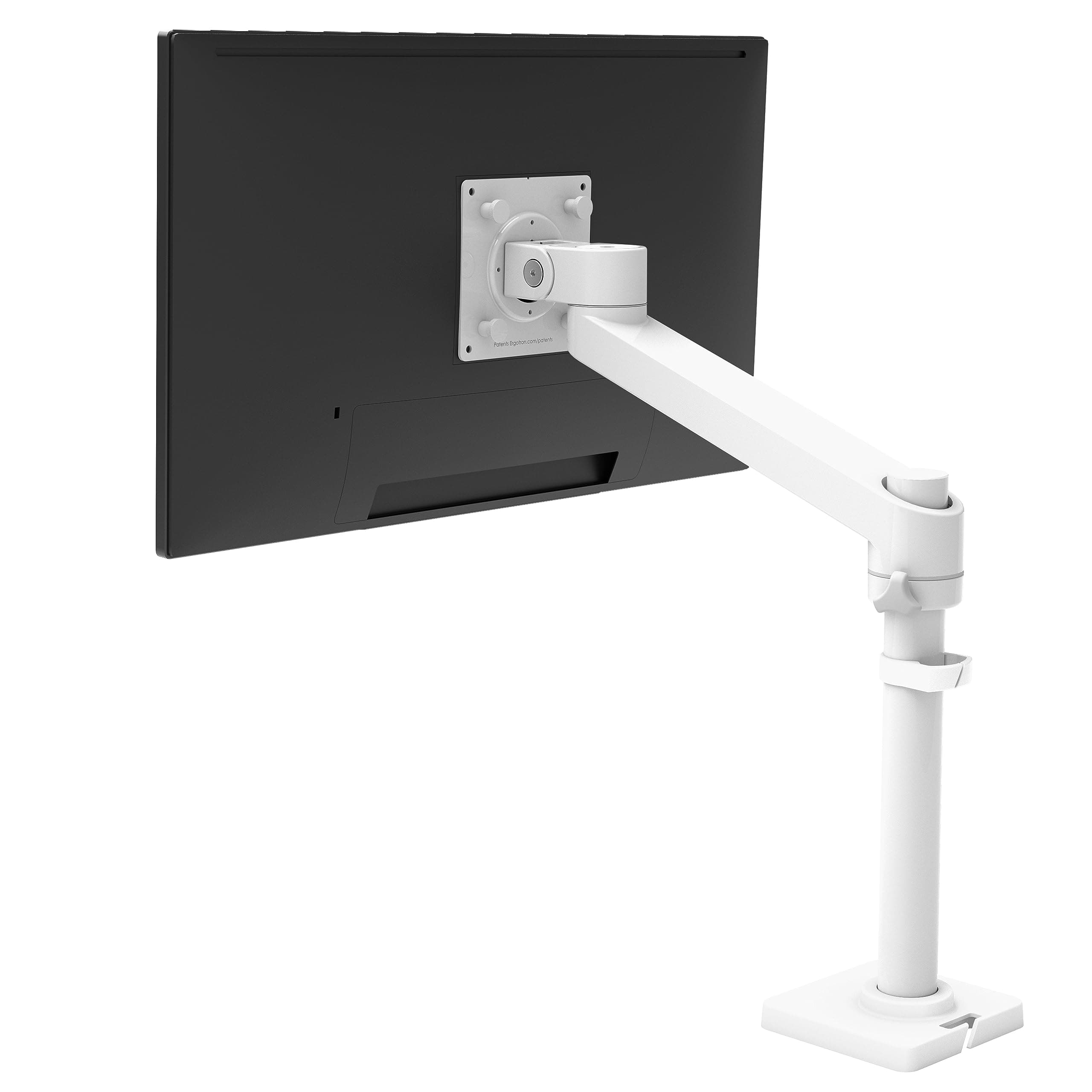 NX Single Monitor Arm • VESA Desk Mount • for Monitors Up to 34 Inches • 0 to 8 kg • White - 45-669-216