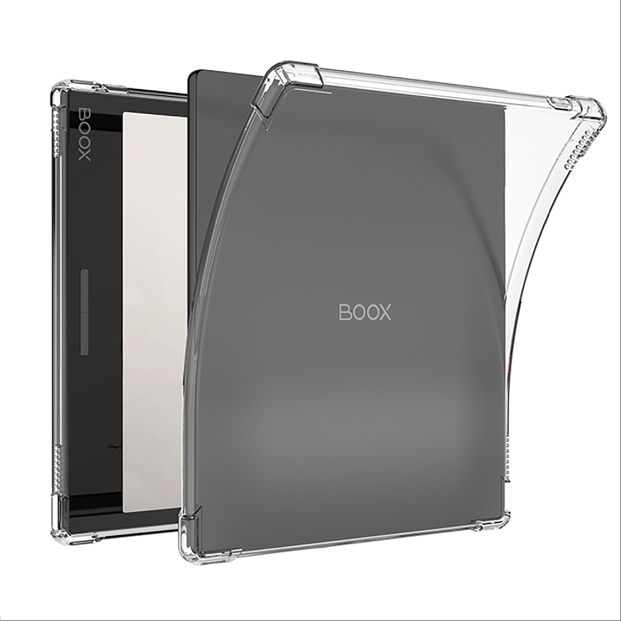 GIOPUEY for Boox Tablet Go Color 7 Clear Case - Soft TPU Back Shell, Slim Cover with Airbag Protection, Lightweight, Compatible with Boox Tablet Go Color 7 - Transparent