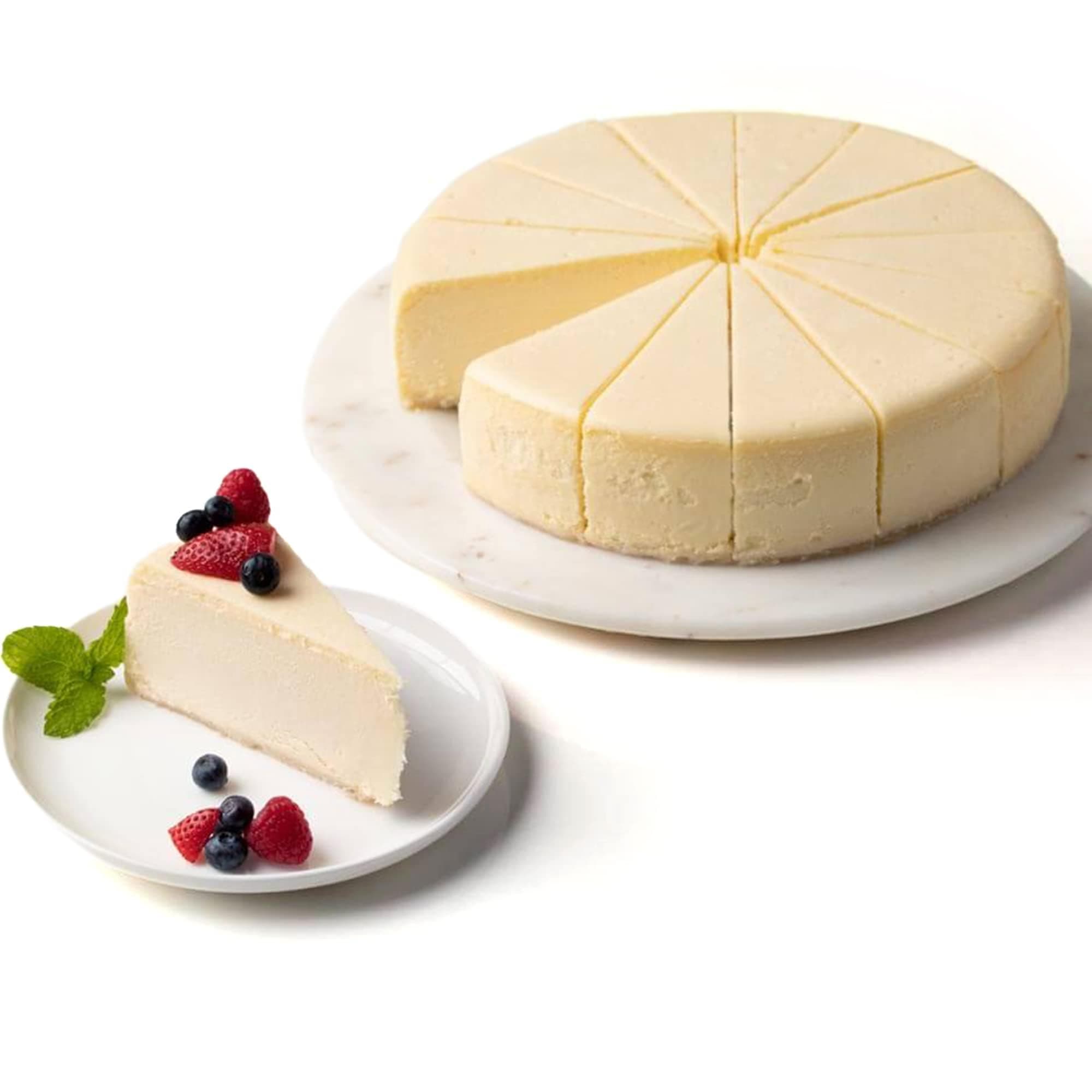 David's Cookies Dreamy Cheesecake - Delicious and Fresh Cheese Cake - 10” with 14 Servings and No Added Sugar