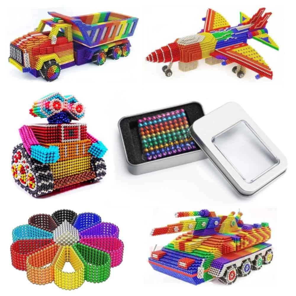 Enlux 300pcs Colourful Building Blocks Toys Set Educational Construction Build Toys (10 colors)