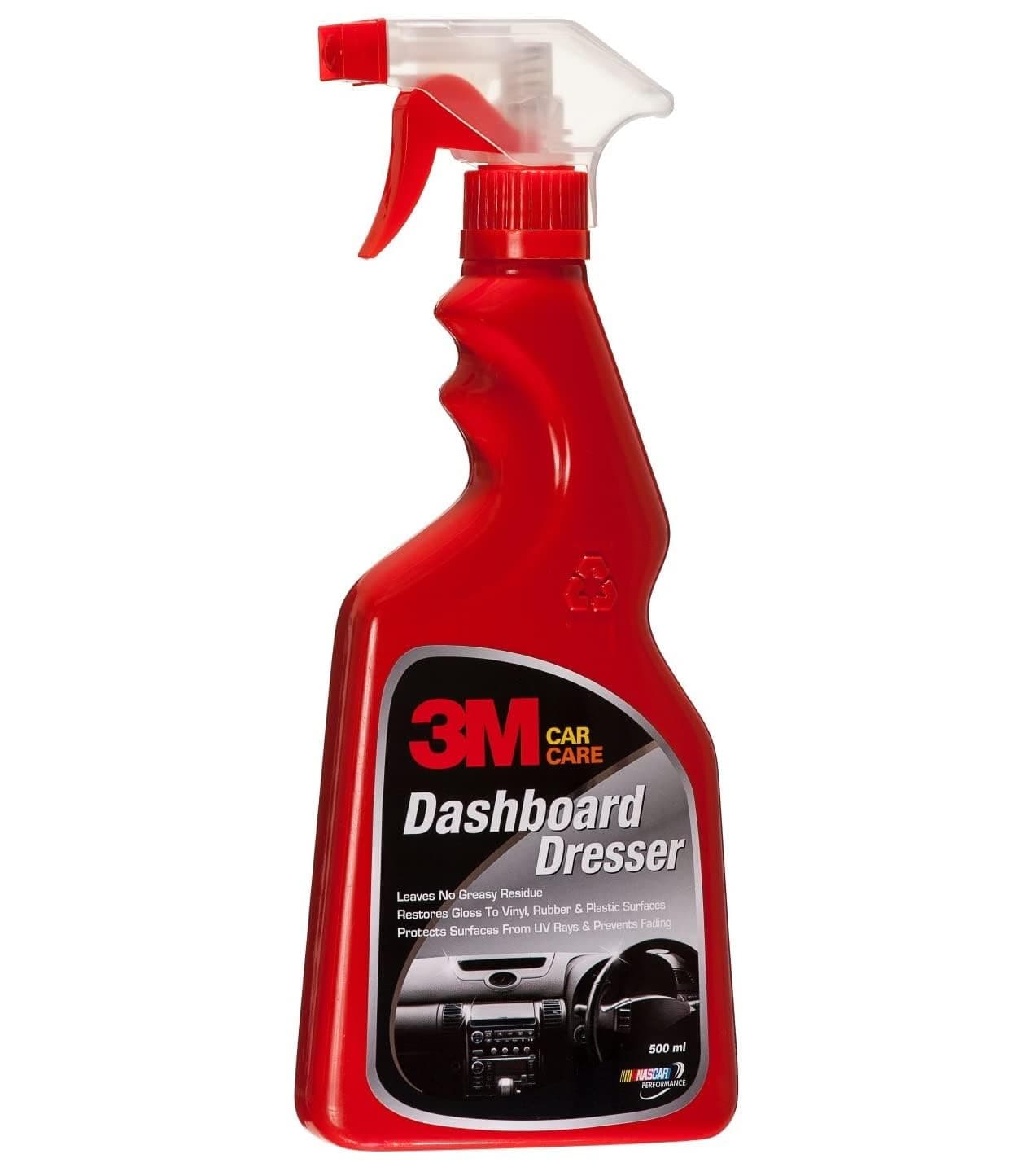 3M Car Dashboard Dresser (500 ml) | Restore Gloss on Dashboard and other plastic parts | Protection from UV rays & fading