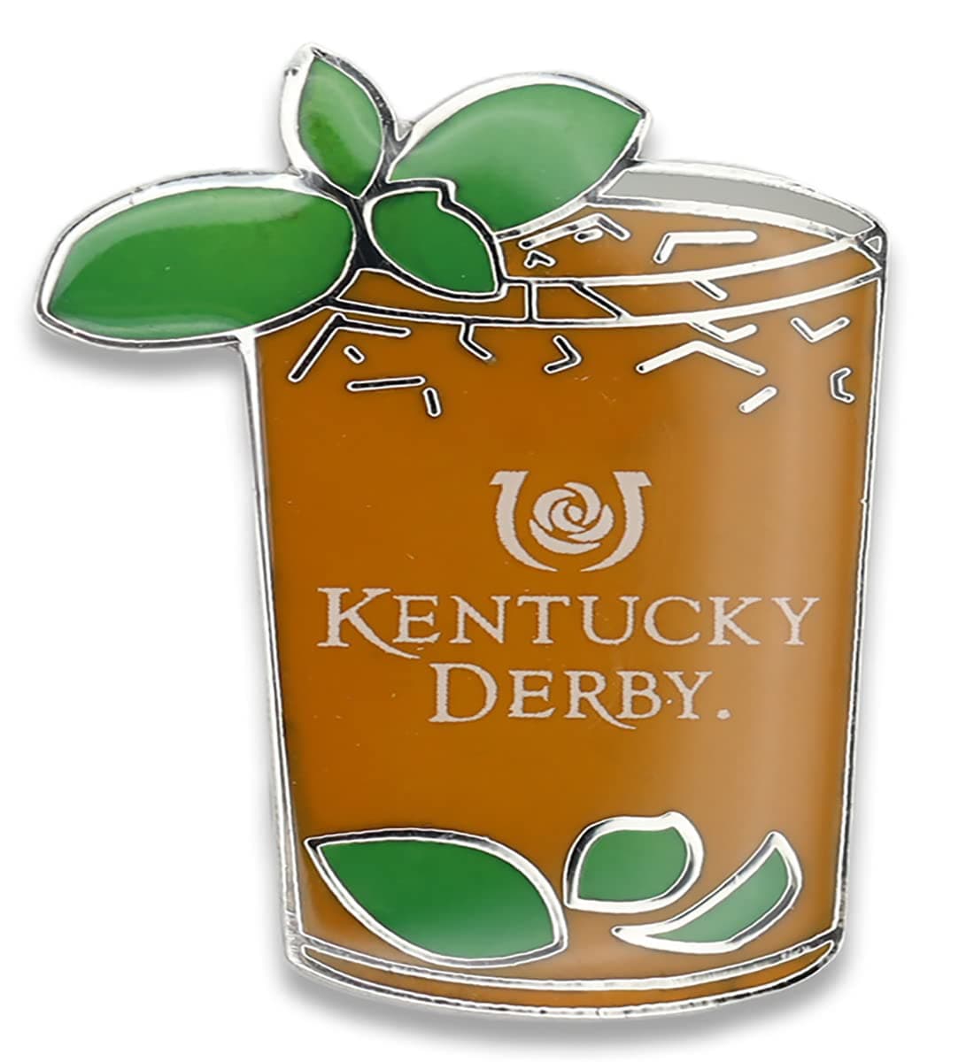 Kentucky Derby Mint Julep Lapel Pin
