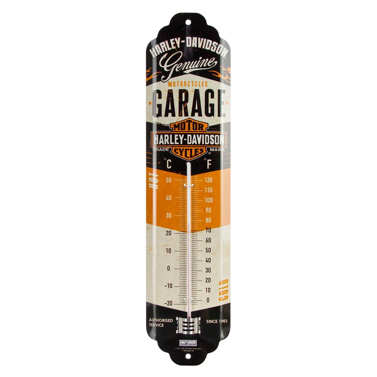 80313 Harley-Davidson - Garage, Thermometer