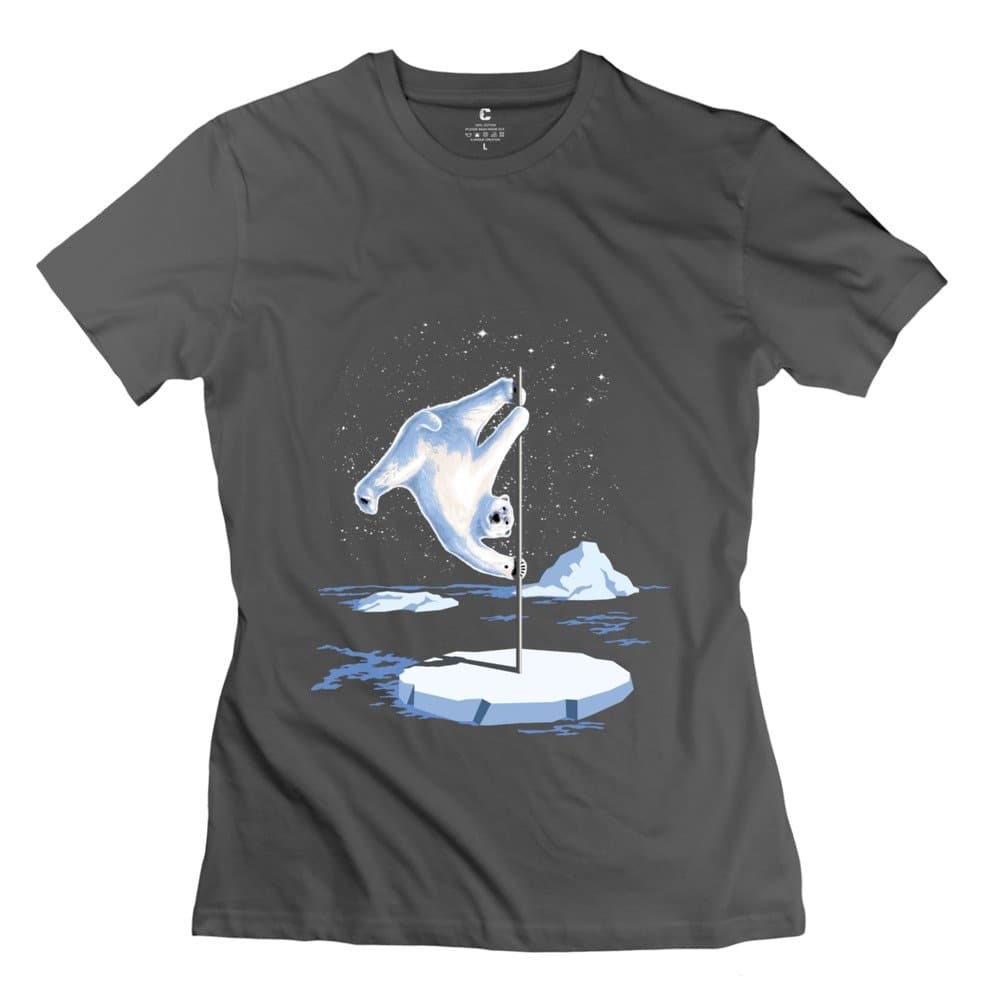 Women's North Pole Dancer T-shirt XL DeepHeather