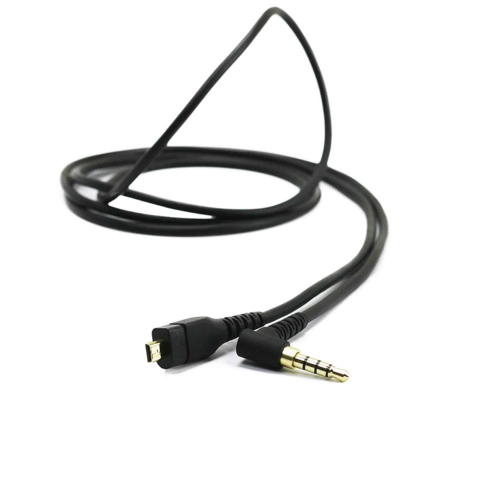 NewFantasia 1.3m/4.3ft Black Gaming Audio Cable, 3.5mm Male-to-Male, Compatible with SteelSeries Arctis 3, 5, 7, Pro, PC, PS4, Xbox One, Mac, Smartphones & Tablets