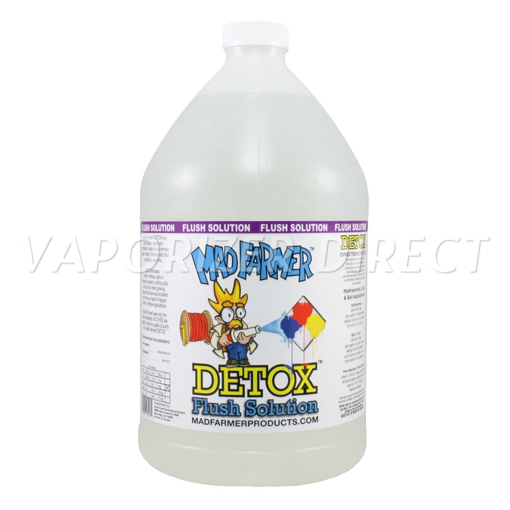 Mad Farmer Detox Hydro Cleaning Flushing Solution Clear Salt Build Up 1 Gallon
