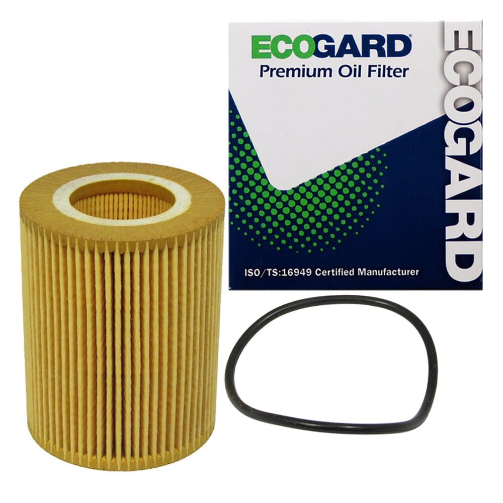 ECOGARD X5692 Premium Cartridge Engine Oil Filter for Conventional Oil Fits Volvo XC90 3.2L 2007-2014, XC60 3.0L 2010-2016, XC60 3.2L 2010-2015, XC70 3.2L 2008-2015, S80 3.2L 2007-2014