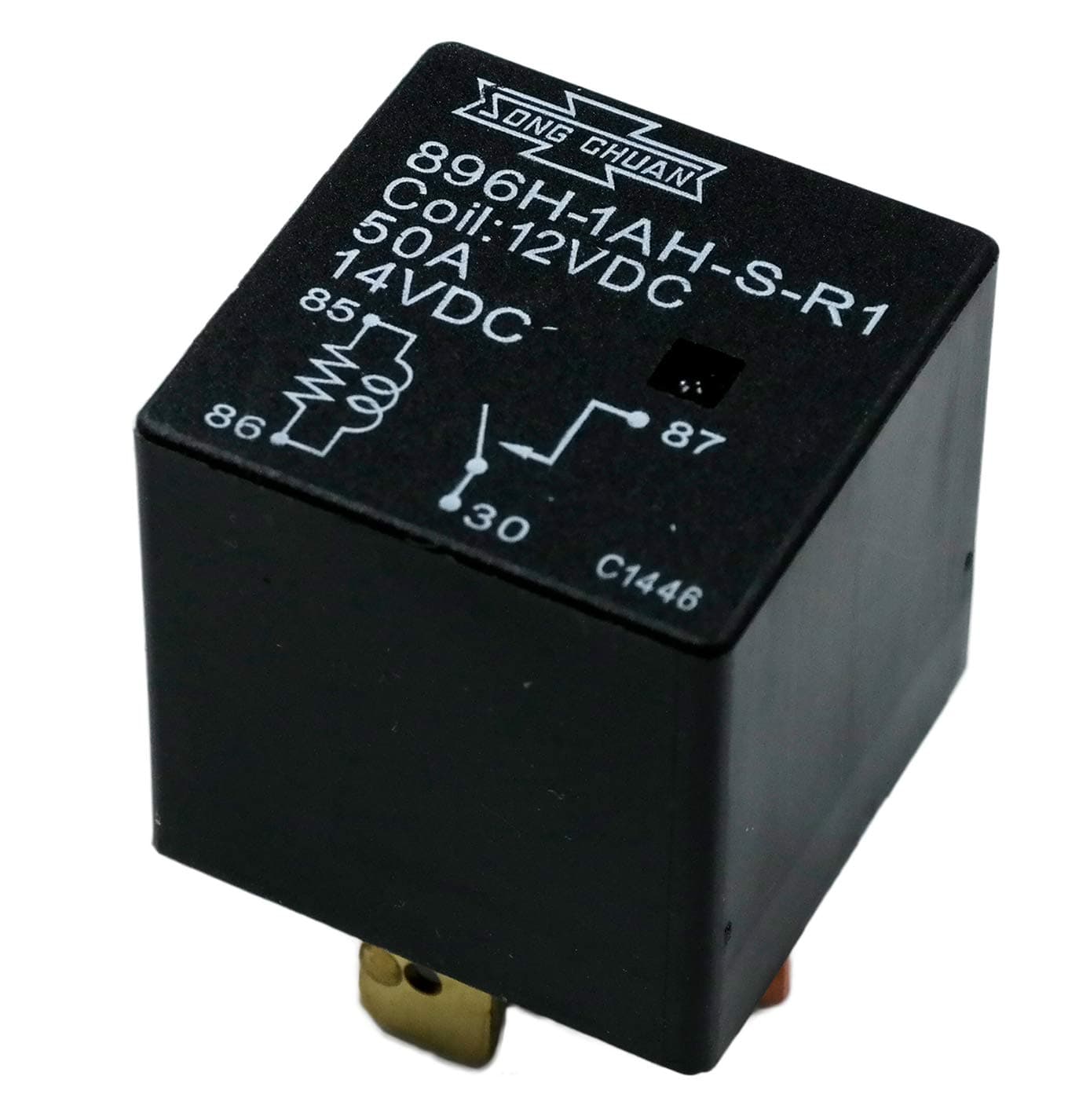Song Chuan Coil "Sealed" SPST 50A 12VDC Relay
