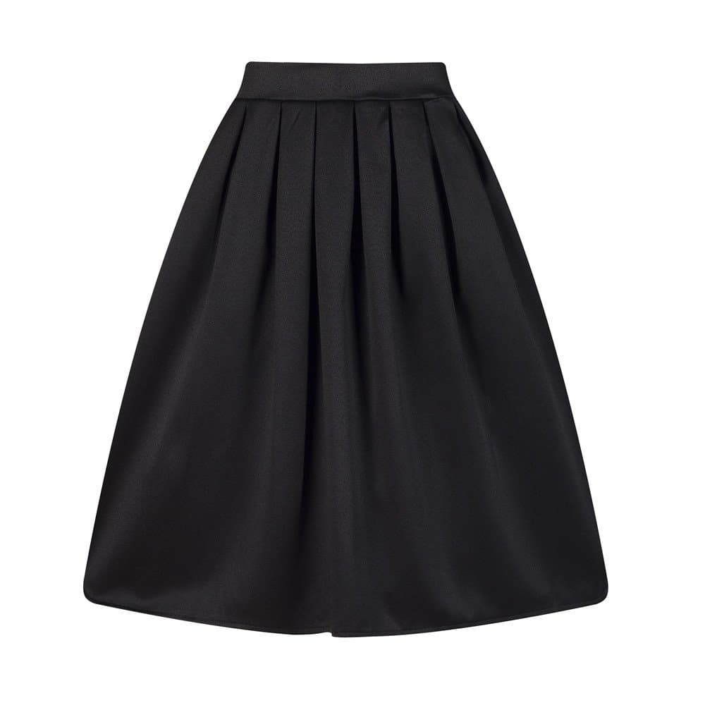 A-Line Pleated Vintage Skirts for Women
