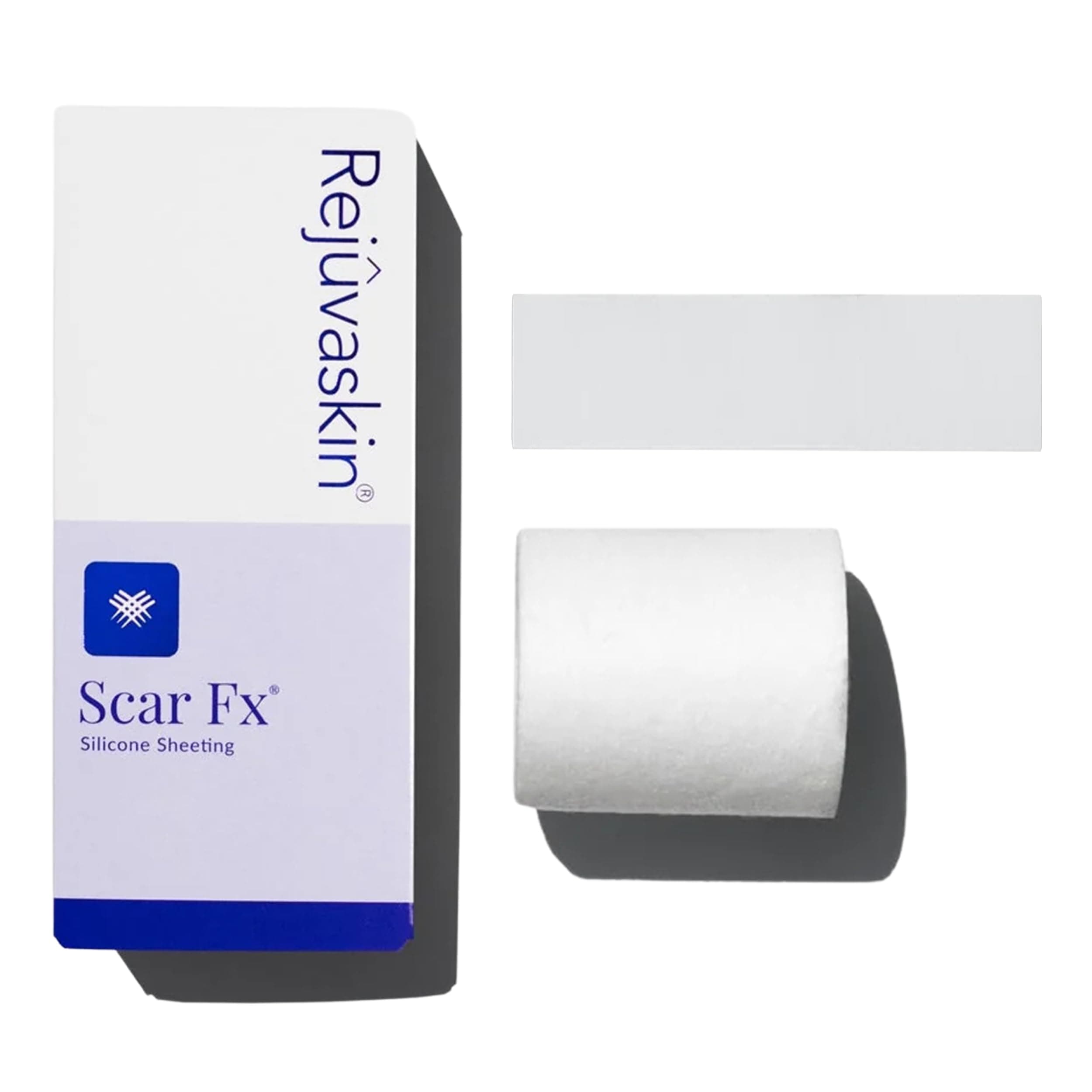 Scar Fx Silicone Sheeting, 1.5 Inch x 5 Inches Silicone Tape for Small to Medium Surgical Scars, 1 Sheet, Soften, Flatten & Reduce the Appearance of Scars