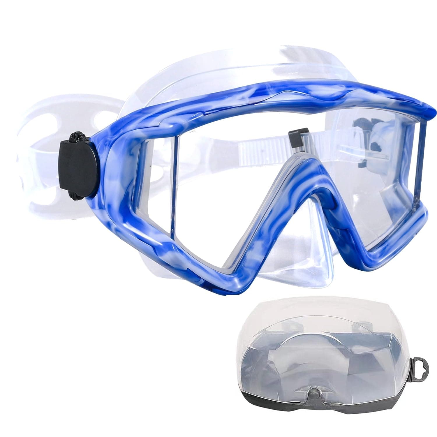 Diving mask Anti-Fog Swimming Snorkel mask Suitable for Adults Scuba Dive Swim Snorkeling Goggles Masks