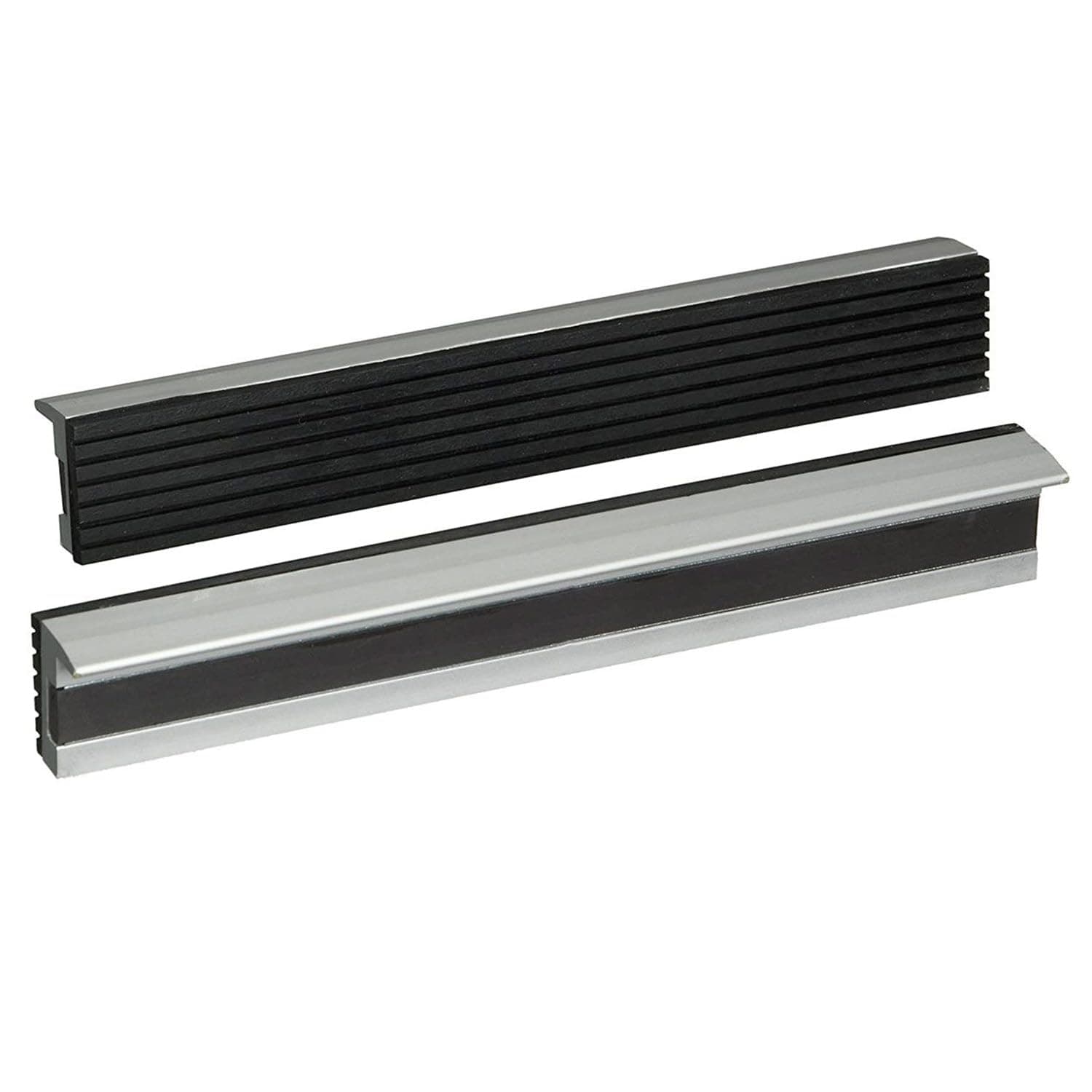 Yost 38003 MR-380 Magnetic Aluminum Jaw Cap with Rubber Surface, 8"