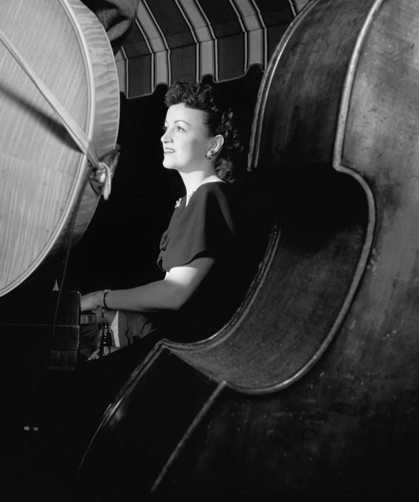 Darnadelle (1917-1997) Nmarcia Marie Mullen American Musician Performing At The Hickory House In New York City Photograph By William P Gottlieb C1947 Poster Print by (24 x 36)