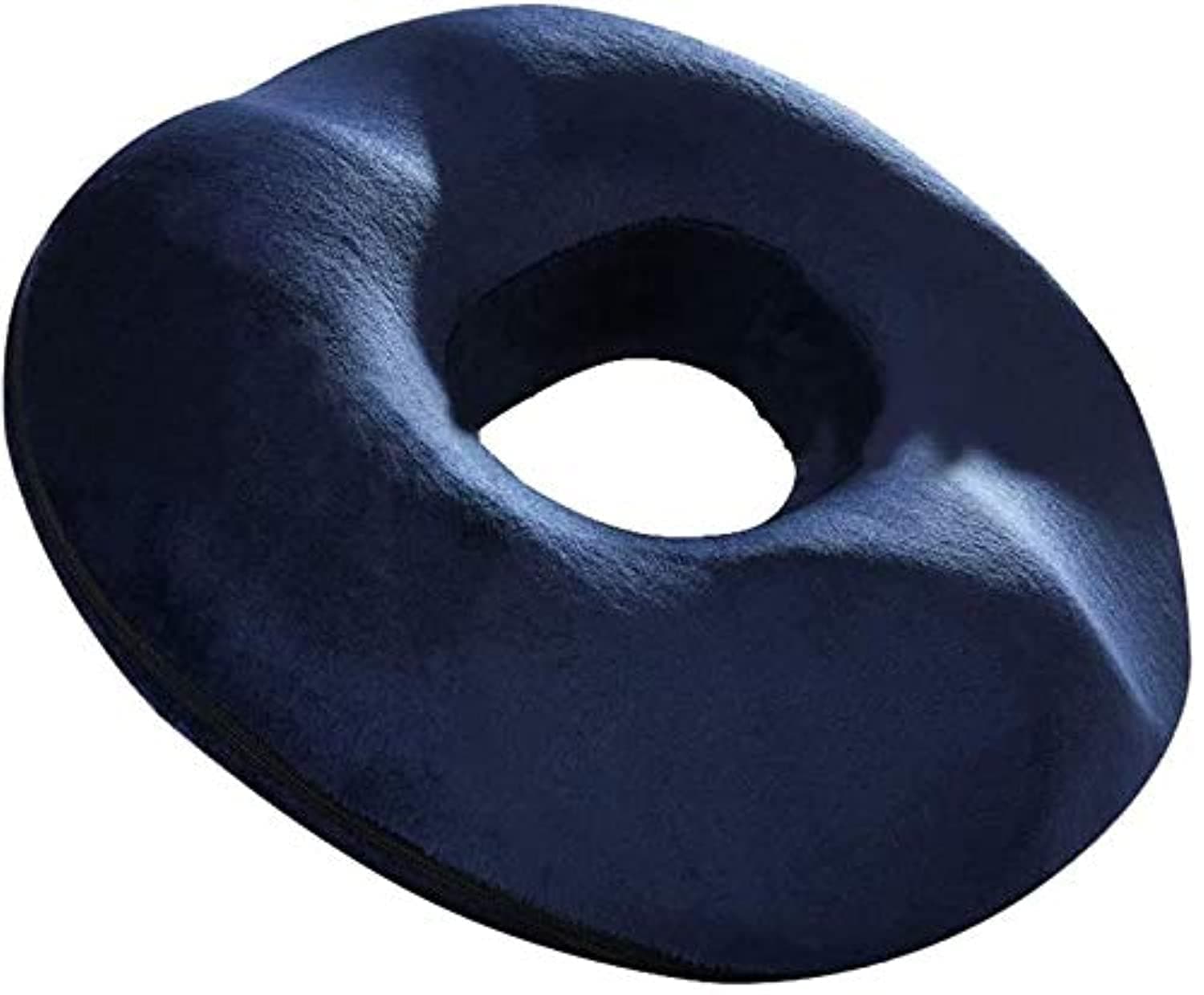 Homarket Seat Cushion Coccyx Donut Pillow Seat Pad Memory Foam Firm Yoga Sitting Pillow for Women Indoor Home Floor Car Office Chair Hemorrhoids Prostate Pregnancy Pressure Sores Post Surgery