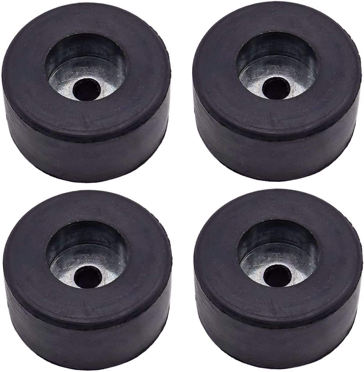 - 4PCS 192310GS Anti Vibration Foot Pads – Rubber Isolator Bumpers for Air Compressors, Generators, Pressure Washers, Speakers & Furniture – Universal Fit, Noise Reduction, Non-Slip Design