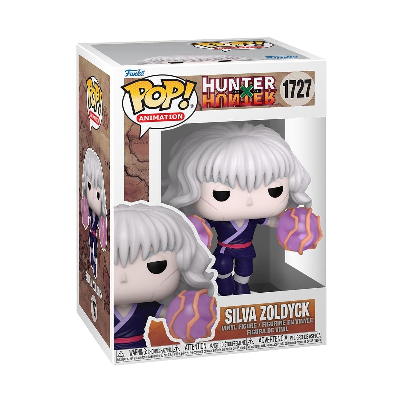 Funko Pop! Animation: HxH - Silva Zoldyck - Hunter X Hunter (HXH) - Collectable Vinyl Figure - Gift Idea - Official Merchandise - Toys for Kids & Adults - Anime Fans - Model Figure for Collectors